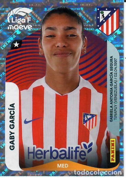Cartes &agrave; collectionner de Football: CROMO PANINI LIGA FEMENINA F 2025-26 (25 - 26) - N&ordm; 52 - GABY GARC&Iacute;A - ATL&Eacute;TICO MADRID