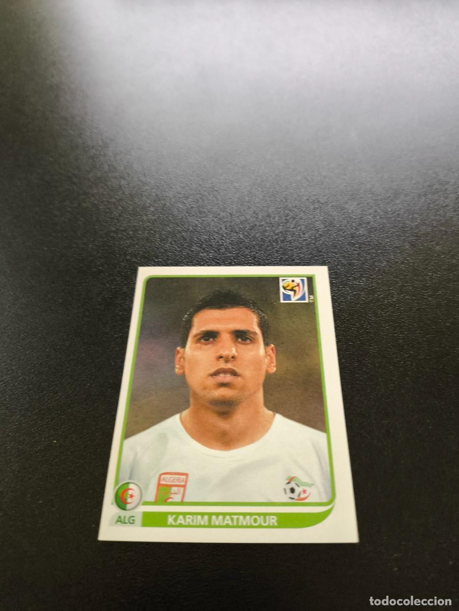 Cromos de F&uacute;tbol: 235 Karim Matmour ALGERIA SIN PEGAR PANINI FIFA WORLD CUP MUNDIAL SUDAFRICA 2010