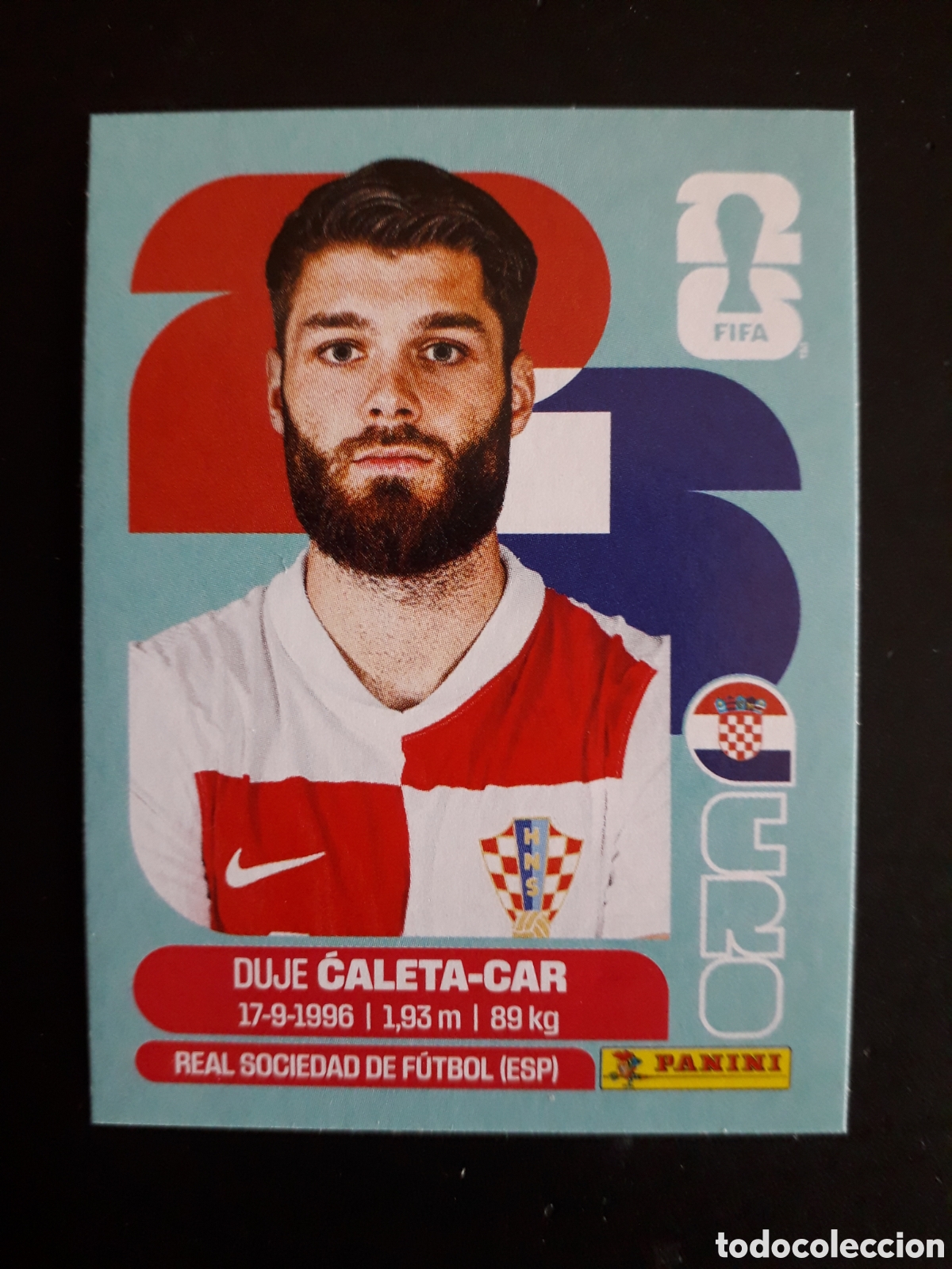 Cromos de F&uacute;tbol: CALETA-CAR CROACIA CRO 3 MUNDIAL F&Uacute;TBOL 2026 FIFA WORLD CUP PANINI SIN PEGAR PEDIDO M&Iacute;NIMO 3&euro;