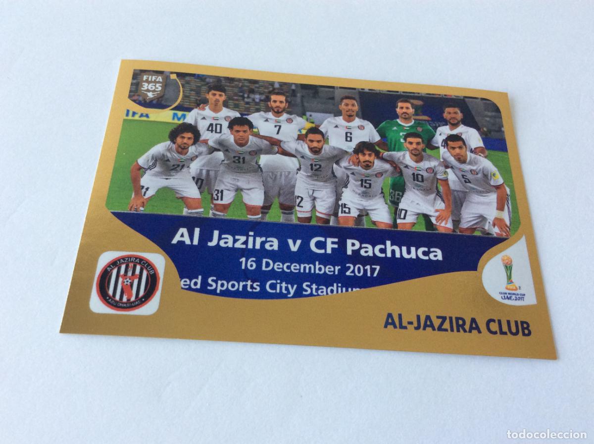Cromos de F&uacute;tbol: 453 Al Jazira Club Sticker Cromo Trasera Gris FIFA 365 2018 2019 18 19 Panini