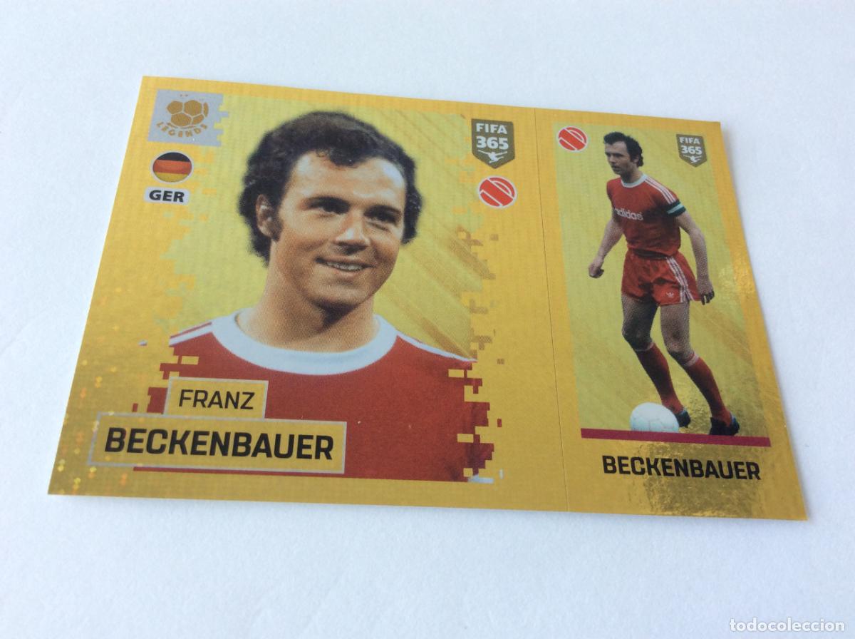 Cartes &agrave; collectionner de Football: 462 Franz Beckenbauer Trasera Gris Cromo Sticker FIFA 365 2018 2019 18 19 Panini