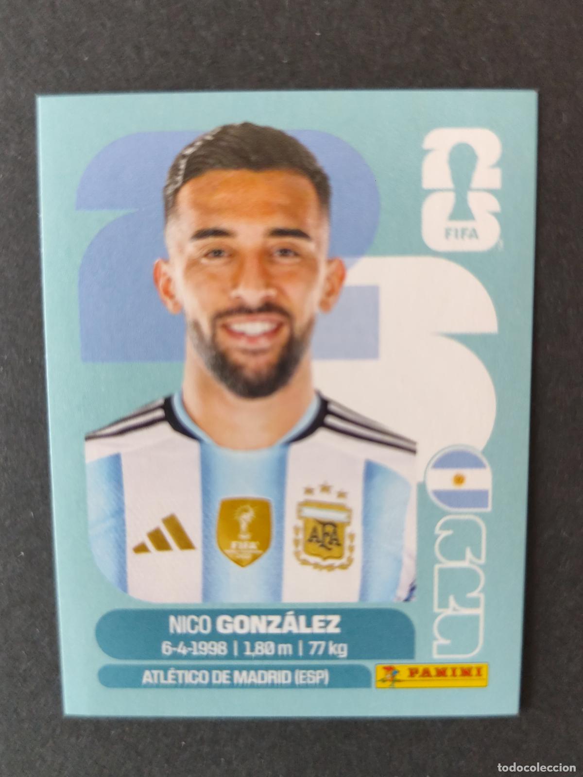 Cartes &agrave; collectionner de Football: ARG16 NICO GONZ&Aacute;LEZ 16 ARGENTINA MUNDIAL FIFA WORLD CUP 2026 STICKER PANINI SIN PEGAR