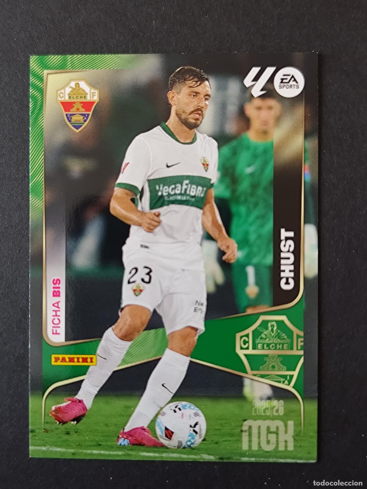 Cromos de F&uacute;tbol: 132 BIS CHUST ELCHE MEGACRACKS 2025 2026 25 26