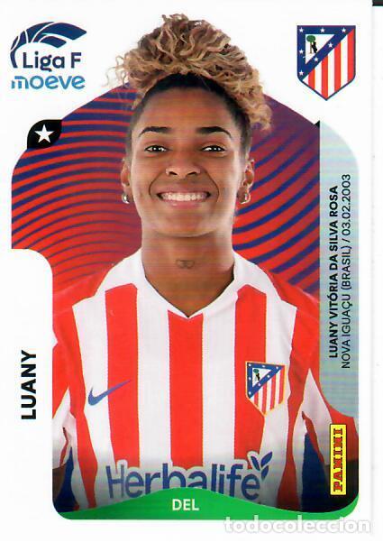 Cromos de F&uacute;tbol: CROMO PANINI LIGA FEMENINA F 2025-26 (25 - 26) - N&ordm; 59 - LUANY - ATL&Eacute;TICO MADRID