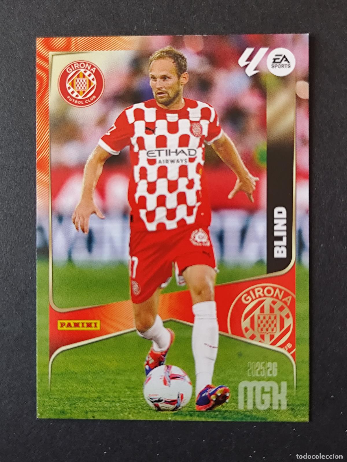 Cromos de F&uacute;tbol: 187 BLIND GIRONA MEGACRACKS 2025 2026 25 26