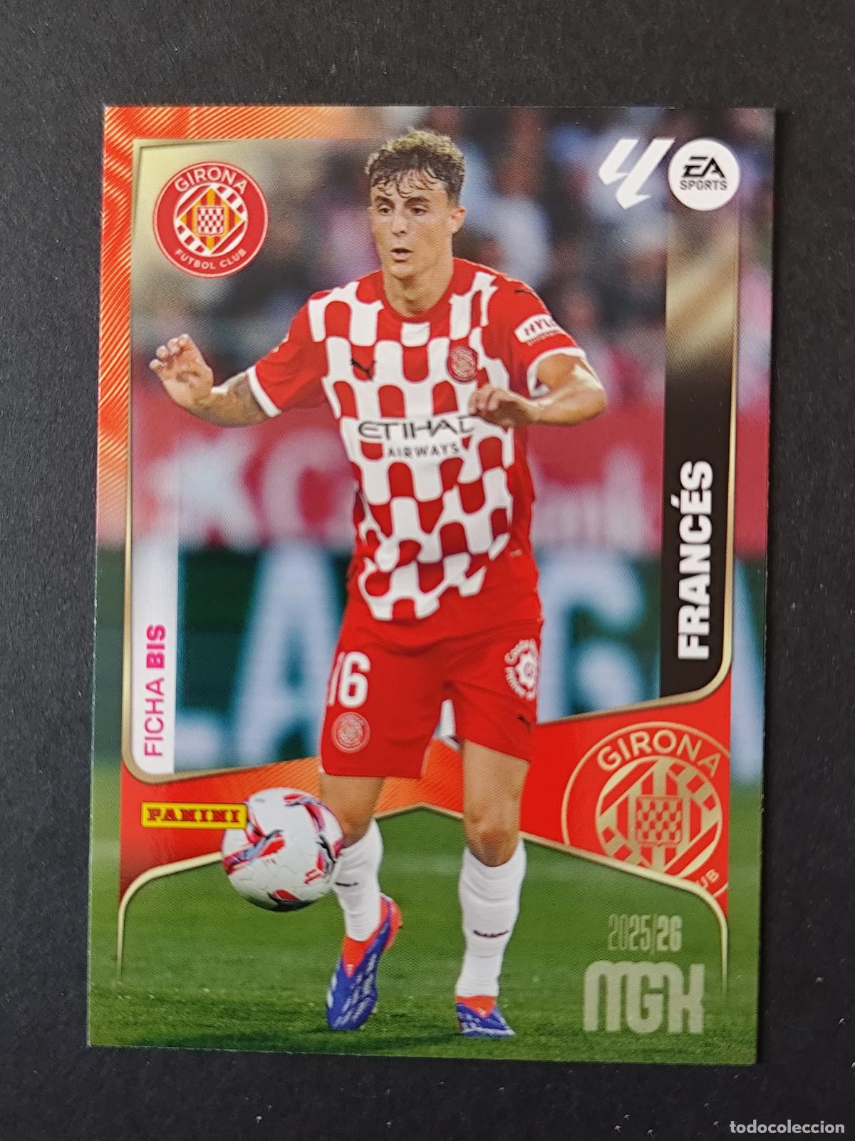 Cromos de F&uacute;tbol: 186 BIS FRANC&Eacute;S GIRONA MEGACRACKS 2025 2026 25 26