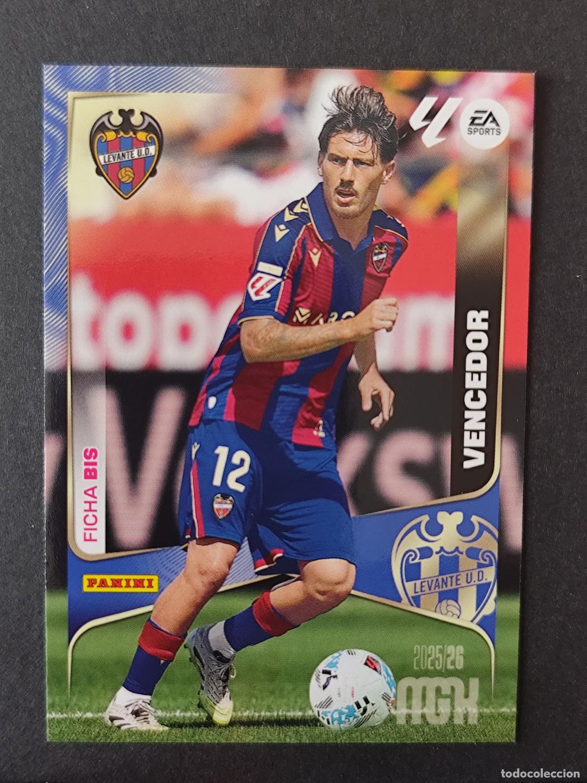 Cromos de F&uacute;tbol: 208 BIS VENCEDOR LEVANTE MEGACRACKS 2025 2026 25 26