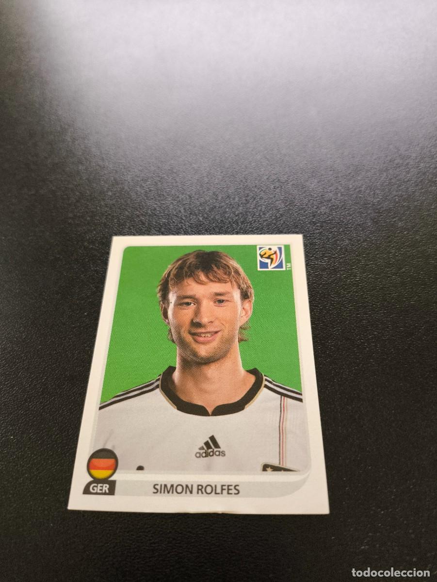 Cromos de F&uacute;tbol: 267 Simon Rolfes ALEMANIA GERMANY SIN PEGAR PANINI FIFA WORLD CUP MUNDIAL SUDAFRICA 2010