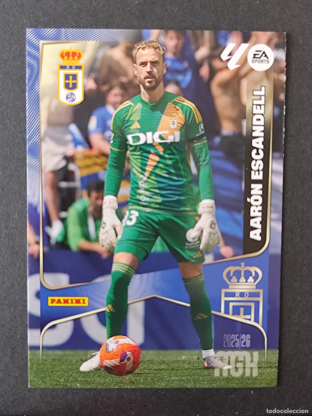 Cromos de F&uacute;tbol: 272 AAR&Oacute;N ESCANDELL OVIEDO MEGACRACKS 2025 2026 25 26