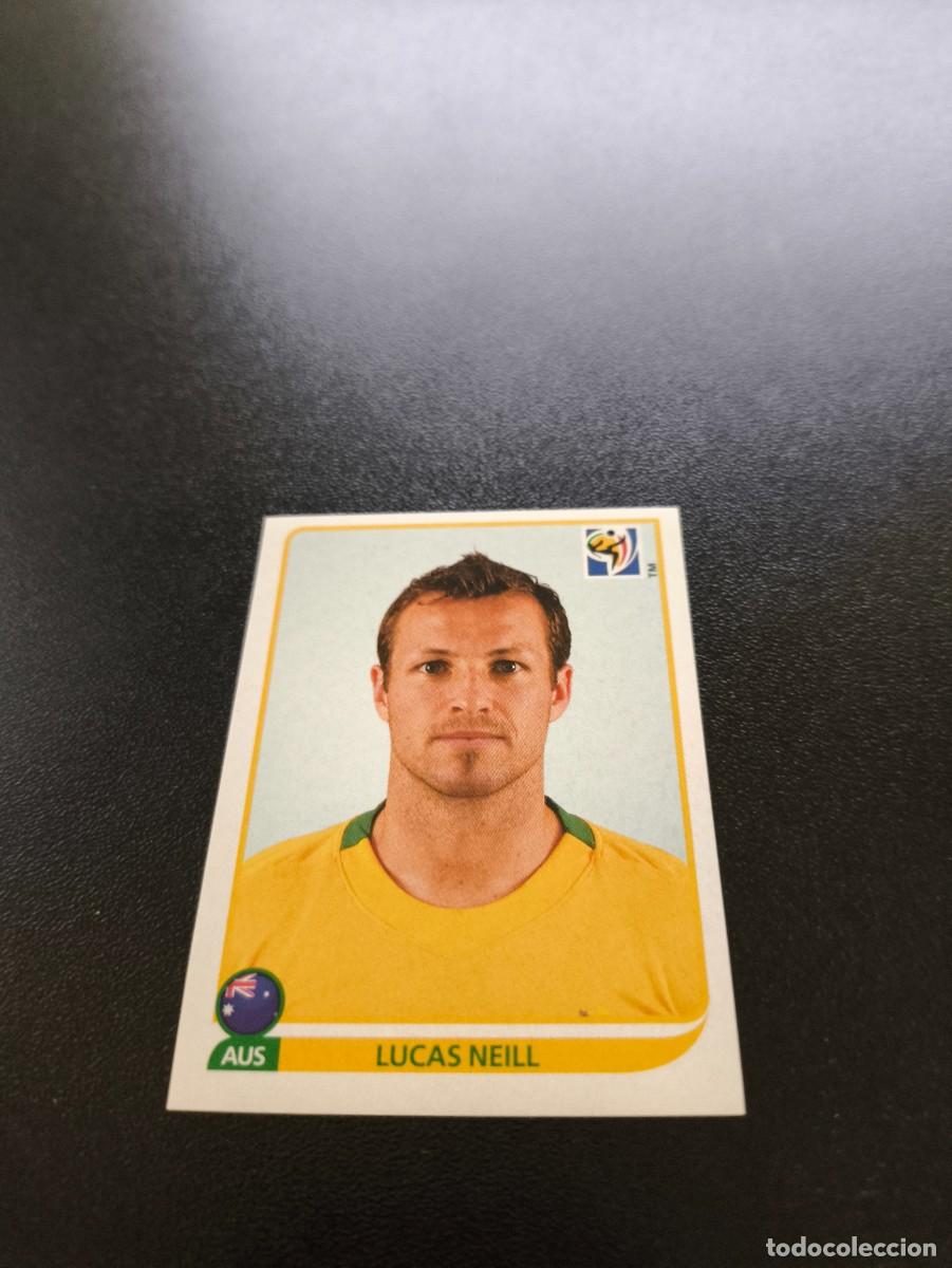 Cromos de F&uacute;tbol: 281 Lucas Neill AUSTRALIA SIN PEGAR PANINI FIFA WORLD CUP MUNDIAL SUDAFRICA 2010