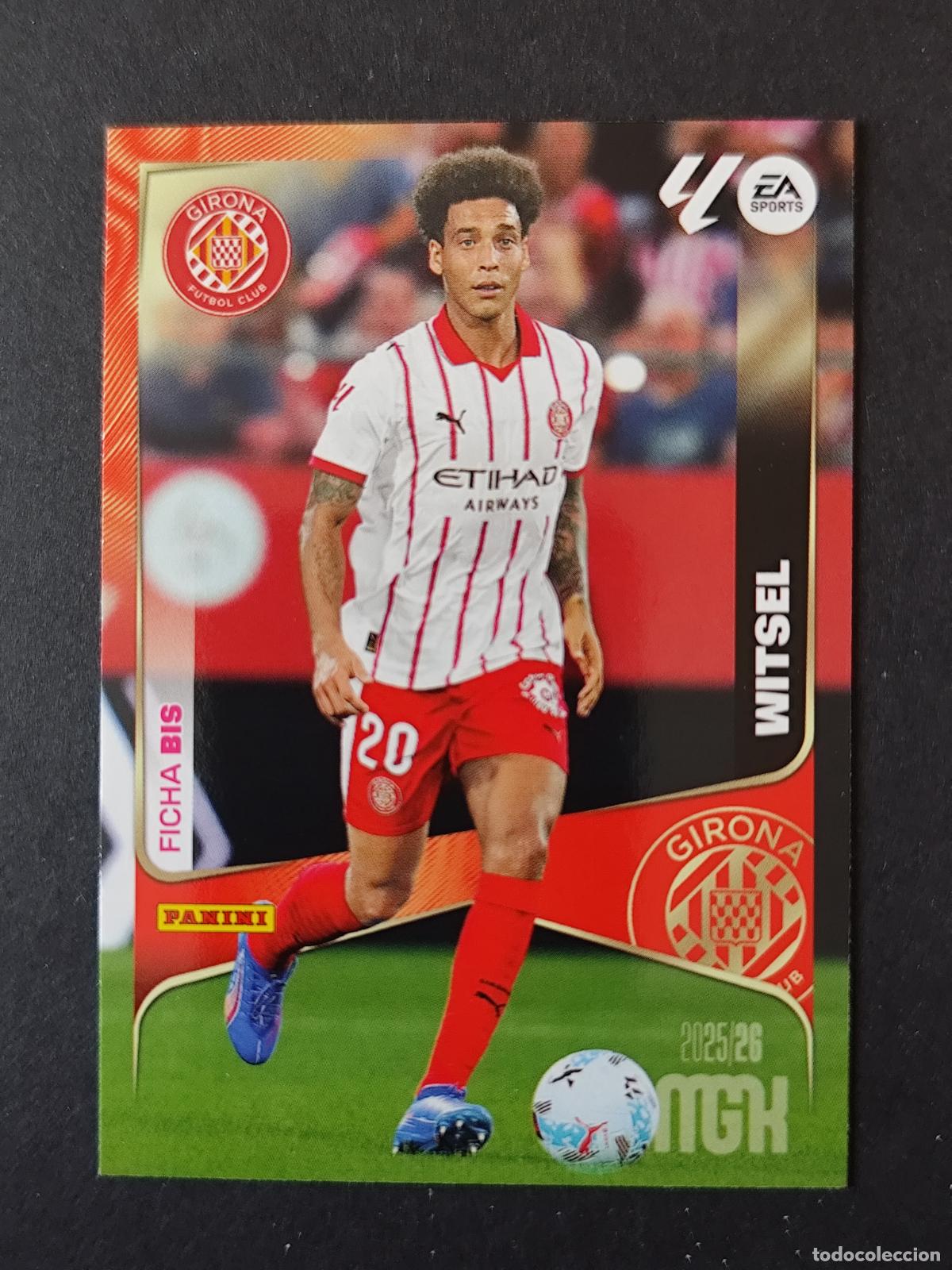 Cromos de F&uacute;tbol: 192 BIS WITSEL GIRONA MEGACRACKS 2025 2026 25 26