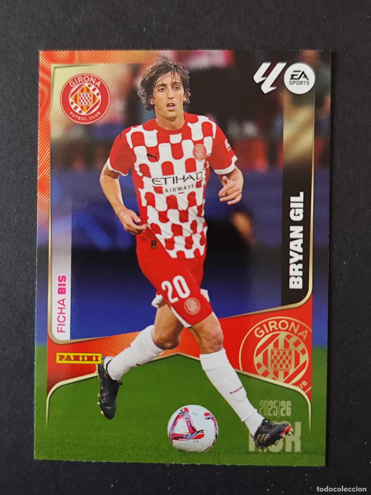 Cromos de F&uacute;tbol: 196 BIS BRYAN GIL GIRONA MEGACRACKS 2025 2026 25 26