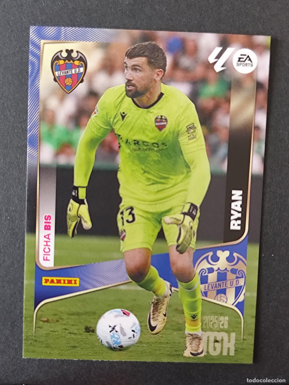 Cromos de F&uacute;tbol: 201 BIS RYAN LEVANTE MEGACRACKS 2025 2026 25 26