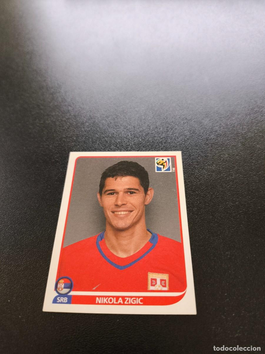 Cromos de F&uacute;tbol: 313 Nikola Zigic SERBIA SIN PEGAR PANINI FIFA WORLD CUP MUNDIAL SUDAFRICA 2010
