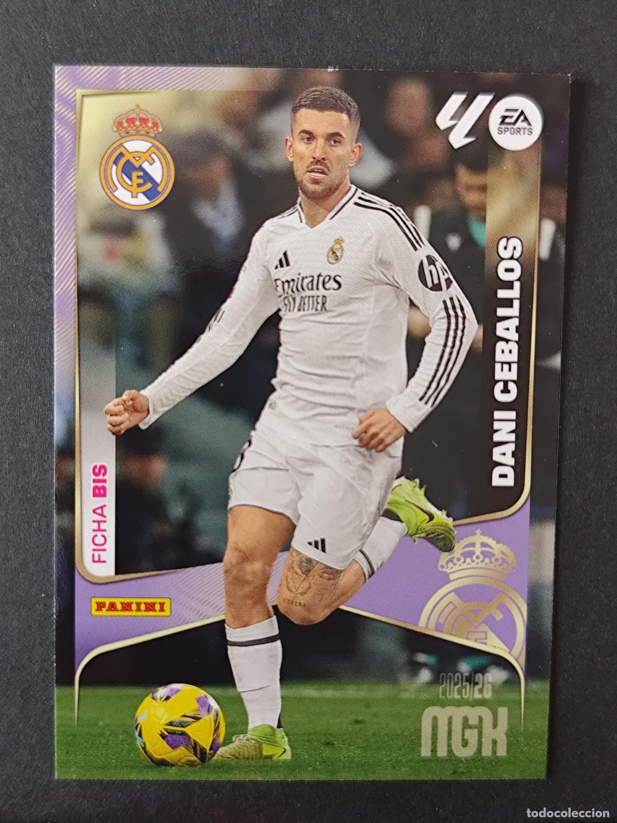 Cartes &agrave; collectionner de Football: 227 BIS DANI CEBALLOS REAL MADRID MEGACRACKS 2025 2026 25 26