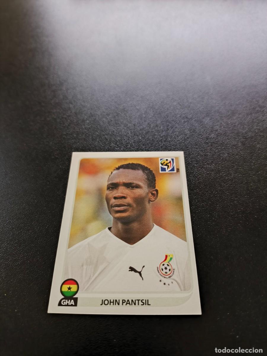 Cartes &agrave; collectionner de Football: 319 John Pantsil GHANA SIN PEGAR PANINI FIFA WORLD CUP MUNDIAL SUDAFRICA 2010