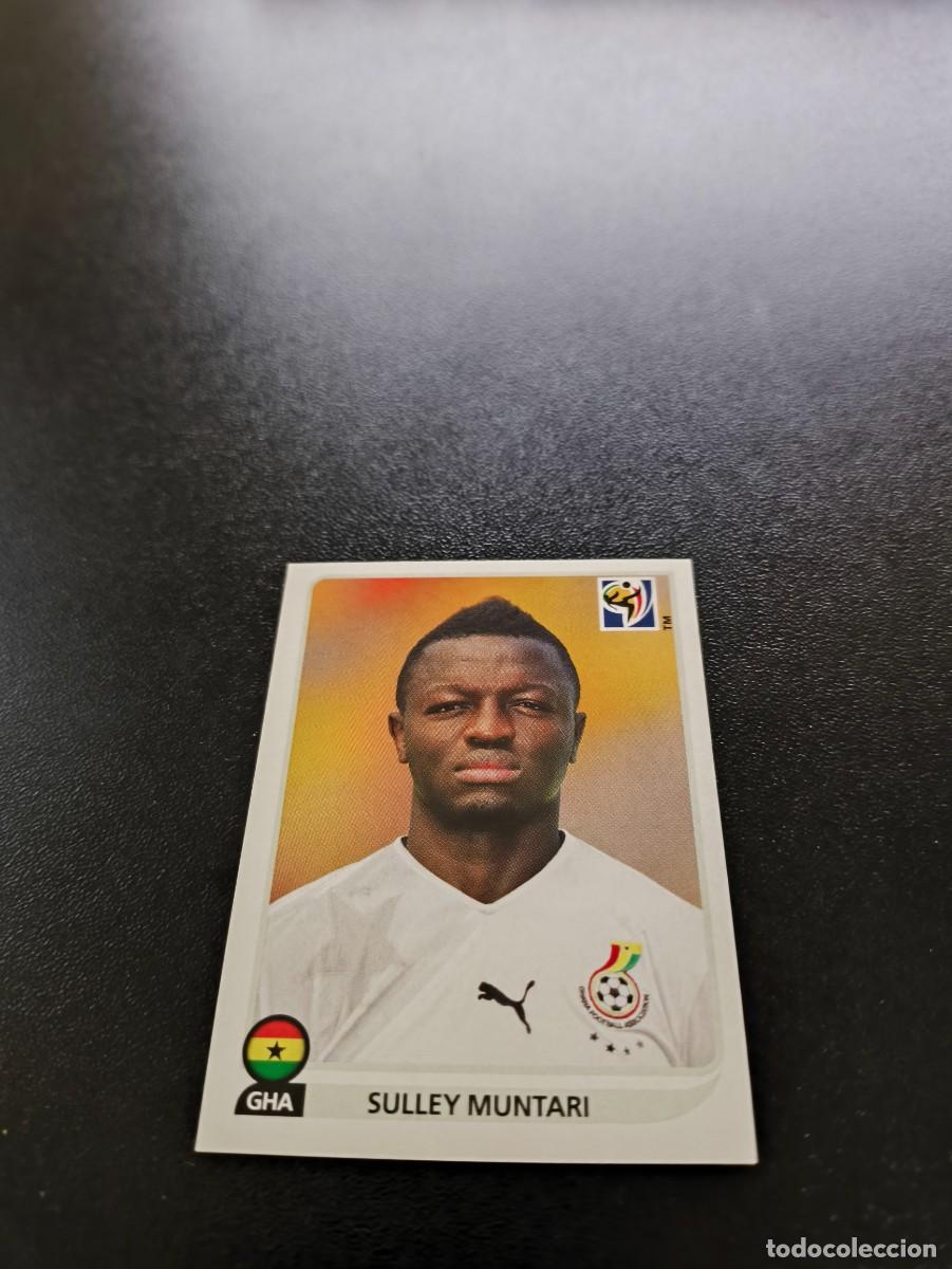 Cartes &agrave; collectionner de Football: 327 Sulley Muntari GHANA SIN PEGAR PANINI FIFA WORLD CUP MUNDIAL SUDAFRICA 2010