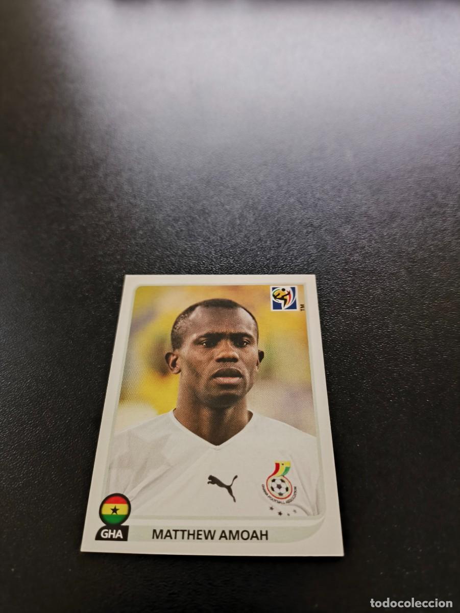 Cartes &agrave; collectionner de Football: 332 Matthew Amoah GHANA SIN PEGAR PANINI FIFA WORLD CUP MUNDIAL SUDAFRICA 2010