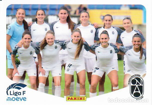 Cartes &agrave; collectionner de Football: CROMO PANINI LIGA FEMENINA F 2025-26 (25 - 26) - N&ordm; 63 - PLANTILLA - BADALONA