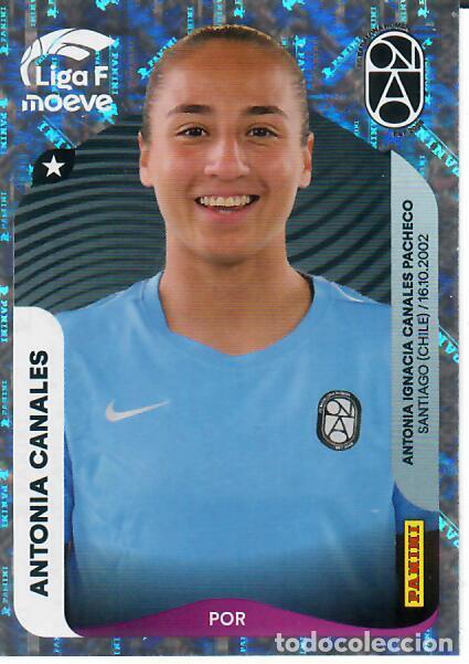 Cromos de F&uacute;tbol: CROMO PANINI LIGA FEMENINA F 2025-26 (25 - 26) - N&ordm; 64 - ANTONIA CANALES - BADALONA