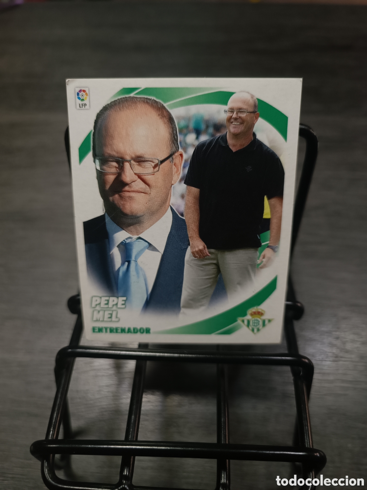 Cromos de F&uacute;tbol: 2012 2013 Liga Este Entrenador Pepe Mel