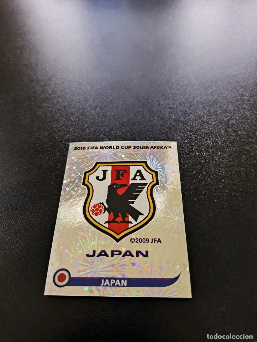 Cromos de F&uacute;tbol: 373 ESCUDO EMBLEMA JAPON JAPAN SIN PEGAR PANINI FIFA WORLD CUP MUNDIAL SUDAFRICA 2010