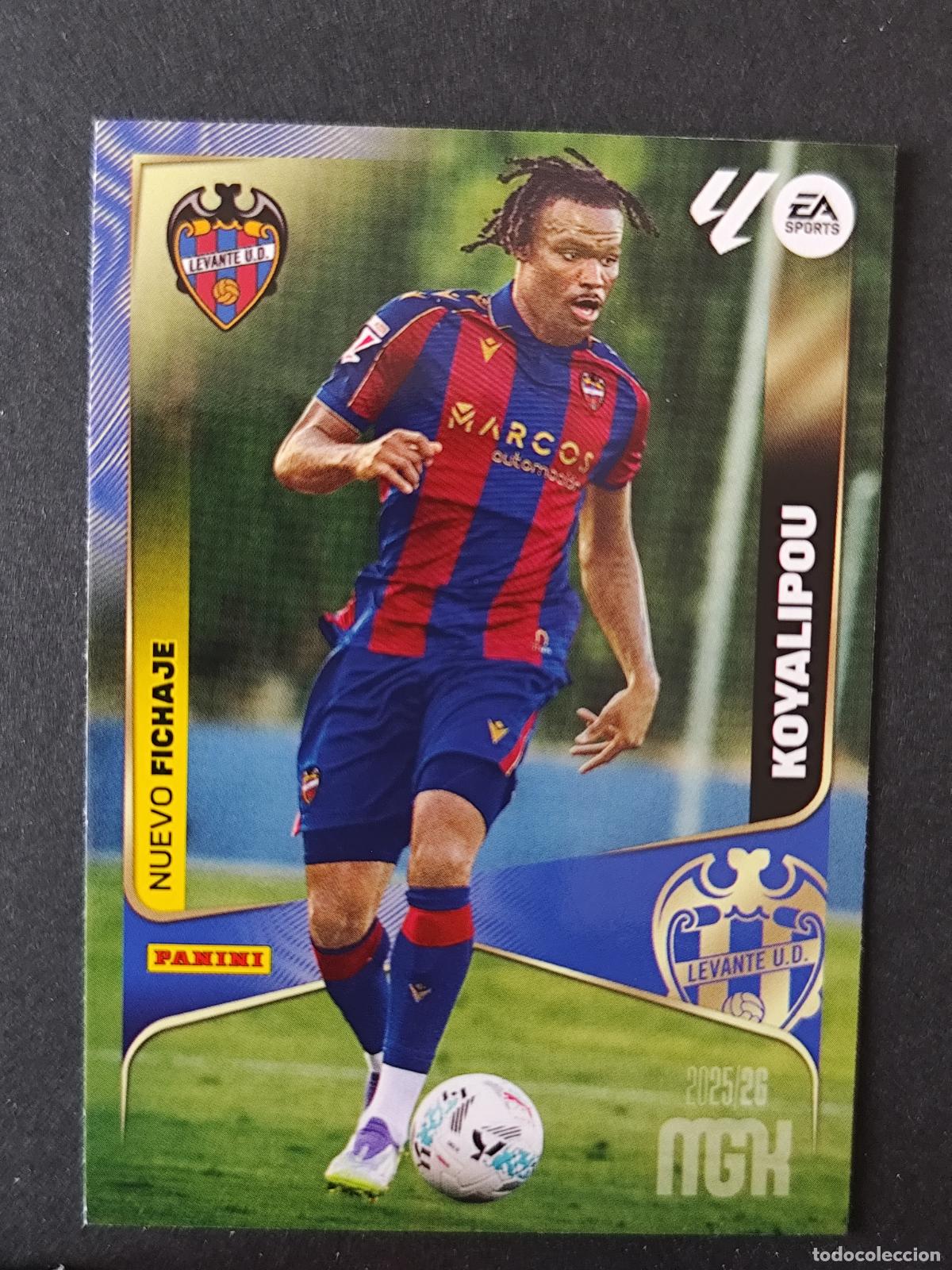 Cromos de Futebol: 481 KOYALIPOU LEVANTE MEGACRACKS 2025 2026 25 26
