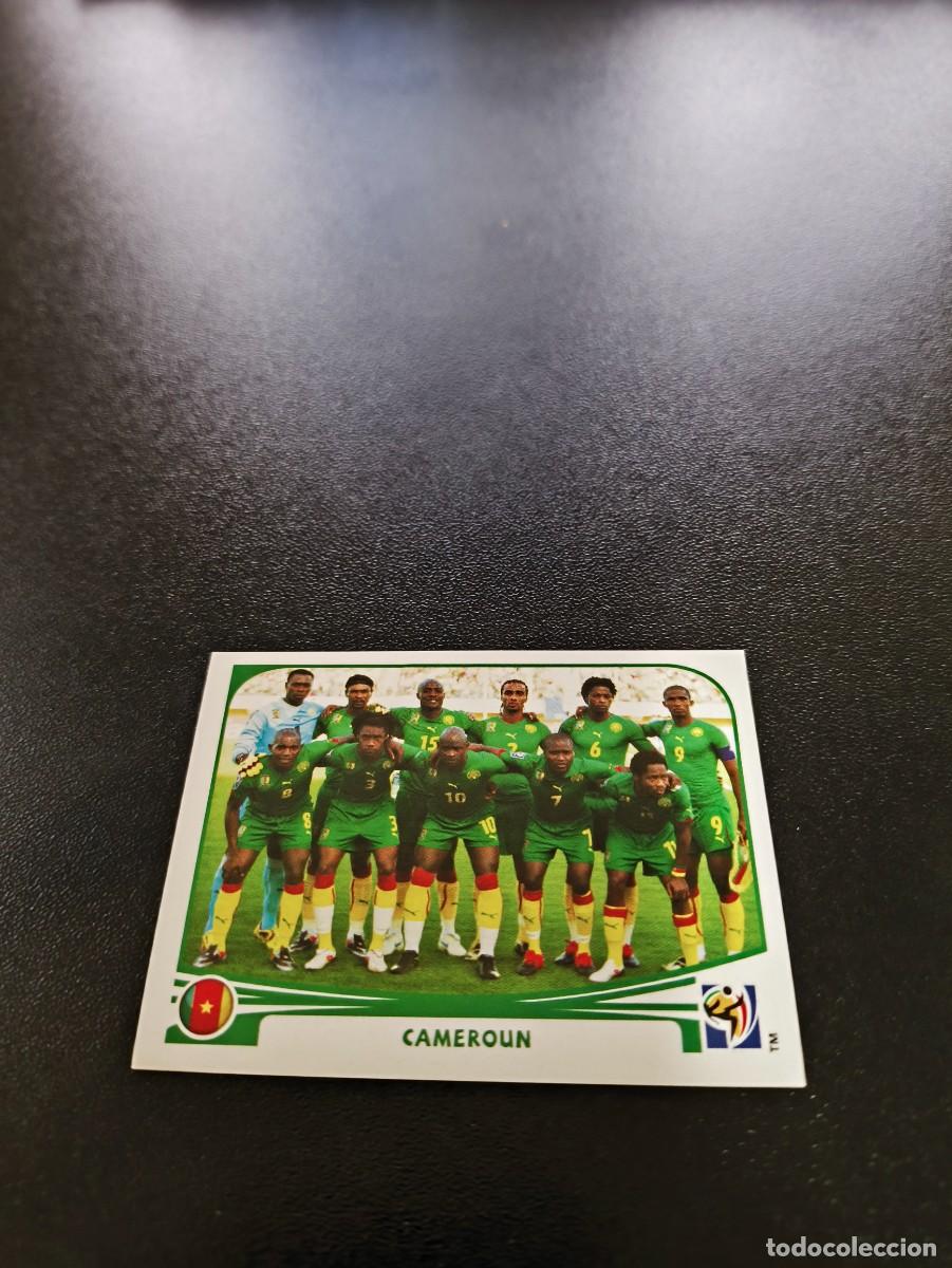 Cromos de F&uacute;tbol: 391 EQUIPO TEAM CAMEROUN CAMERUN SIN PEGAR PANINI FIFA WORLD CUP MUNDIAL SUDAFRICA 2010