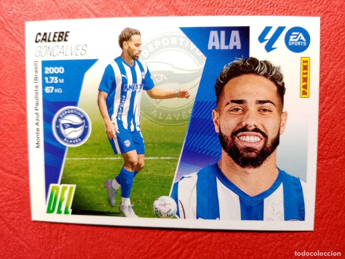 Cromos de F&uacute;tbol: N&ordm; 16 CALEBE GON&Ccedil;ALVES, D ALAVES, LIGA ESTE 2025 2026 25 26 PANINI