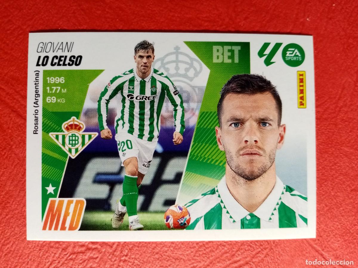 Cromos de F&uacute;tbol: N&ordm; 13 GIOVANI LO CELSO, REAL BETIS, LIGA ESTE 2025 2026 25 26 PANINI