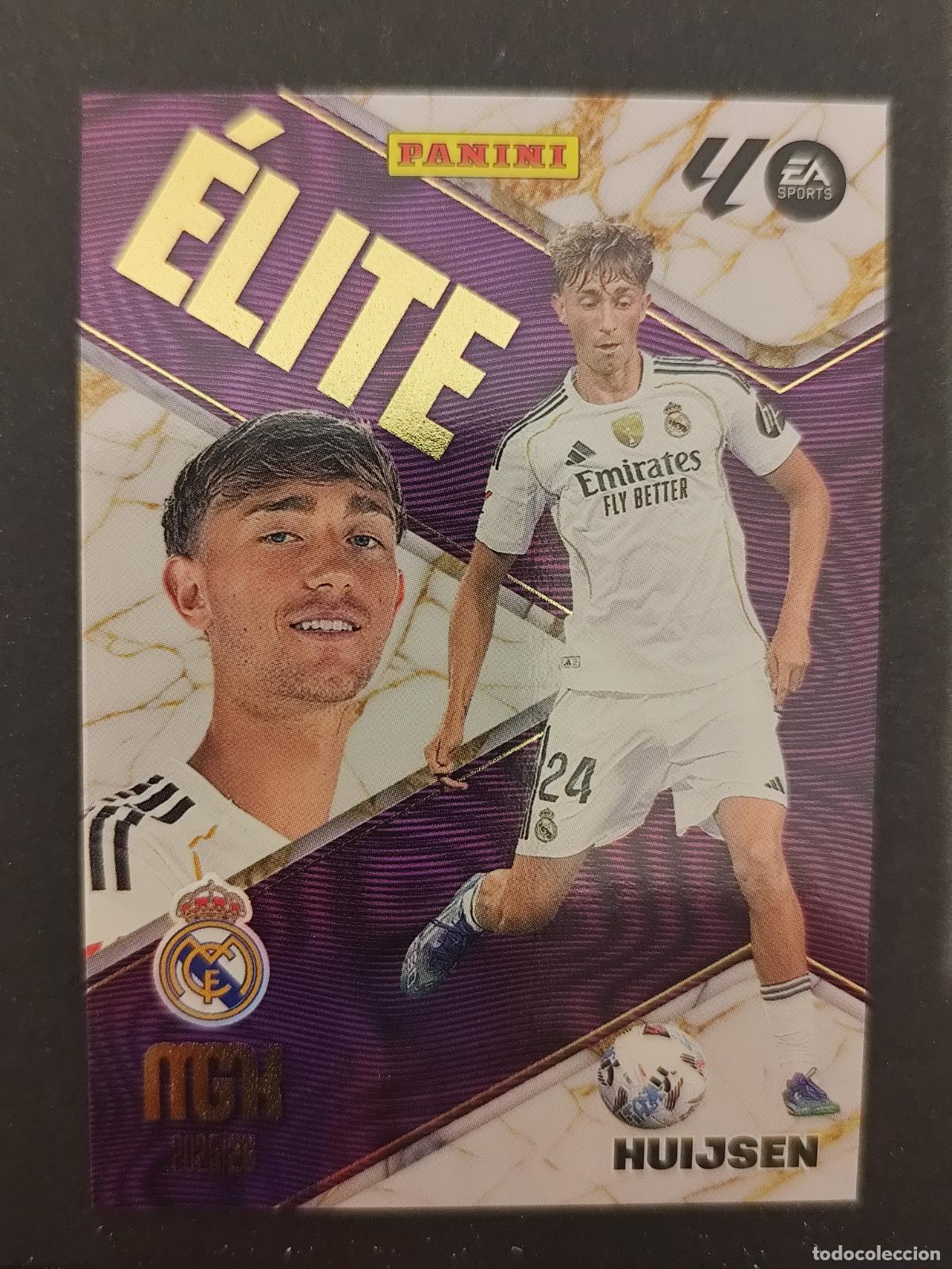 Cromos de F&uacute;tbol: 505 HUIJSEN REAL MADRID &Eacute;LITE MEGACRACKS 2025 2026 25 26