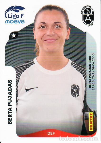 Cromos de F&uacute;tbol: CROMO PANINI LIGA FEMENINA F 2025-26 (25 - 26) - N&ordm; 70 - BERTA PUJADAS - BADALONA