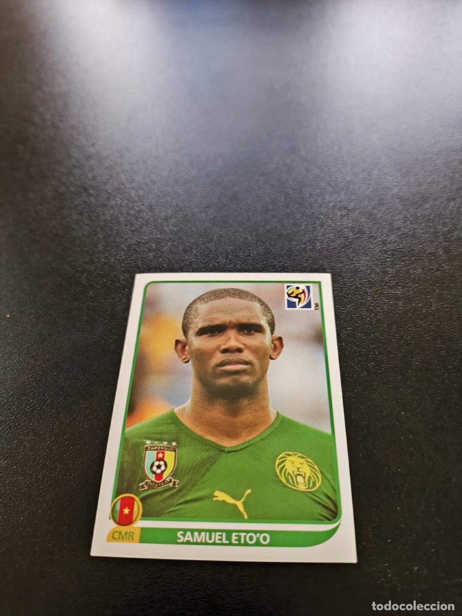 Cromos de F&uacute;tbol: 408 Samuel Eto'o CAMEROUN CAMERUN SIN PEGAR PANINI FIFA WORLD CUP MUNDIAL SUDAFRICA 2010