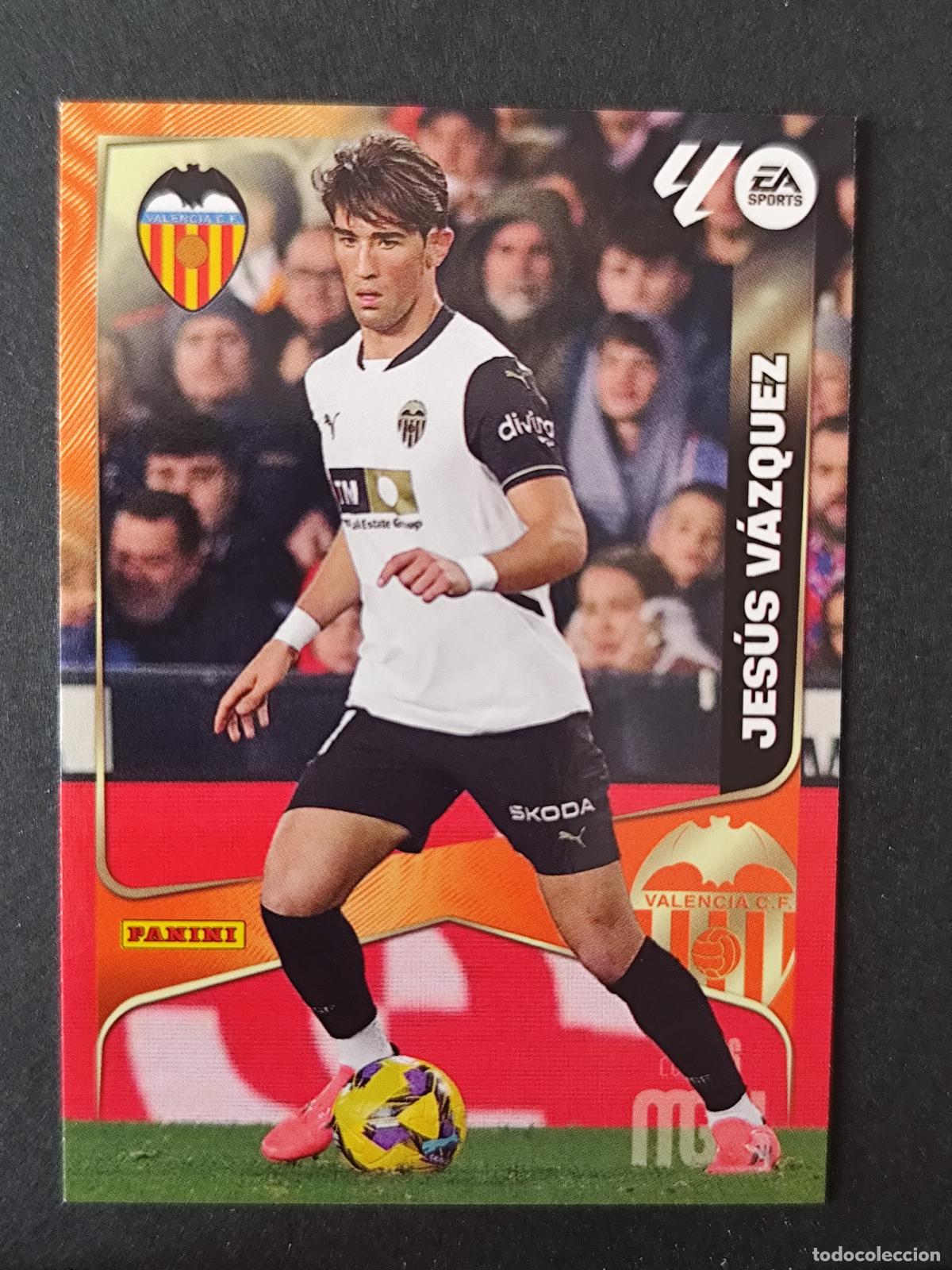 Cromos de F&uacute;tbol: 352 JES&Uacute;S V&Aacute;ZQUEZ VALENCIA MEGACRACKS 2025 2026 25 26
