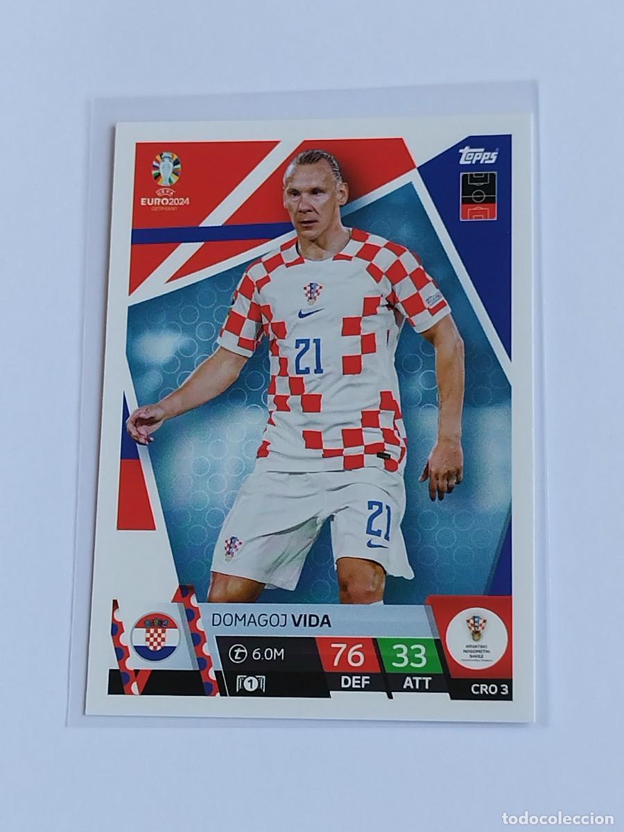 Cromos de F&uacute;tbol: VIDA #CRO 3 CROACIA - TOPPS EUROCOPA 2024 MATCH ATTAX - UEFA EURO GERMANY 24 CRO3
