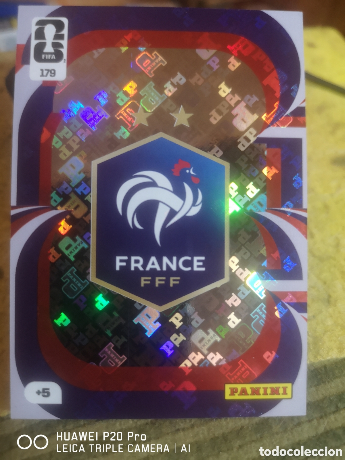 Cromos de F&uacute;tbol: ADRENALYN FIFA WORLD CUP 2026 ESCUDO FRANCIA 179