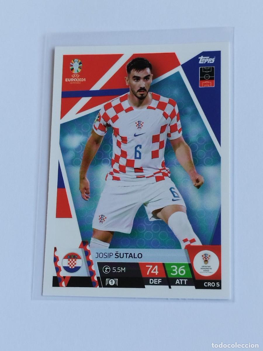 Cromos de F&uacute;tbol: SUTALO #CRO 5 CROACIA - TOPPS EUROCOPA 2024 MATCH ATTAX - UEFA EURO GERMANY 24 CRO5