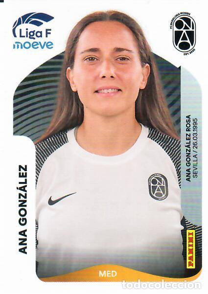 Cromos de F&uacute;tbol: CROMO PANINI LIGA FEMENINA F 2025-26 (25 - 26) - N&ordm; 72 - ANA GONZ&Aacute;LEZ - BADALONA