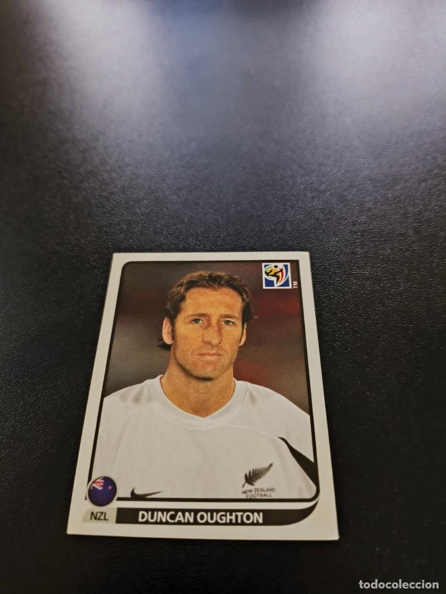 Cromos de F&uacute;tbol: 459 Duncan Oughton NUEVA ZELANDA SIN PEGAR PANINI FIFA WORLD CUP MUNDIAL SUDAFRICA 2010
