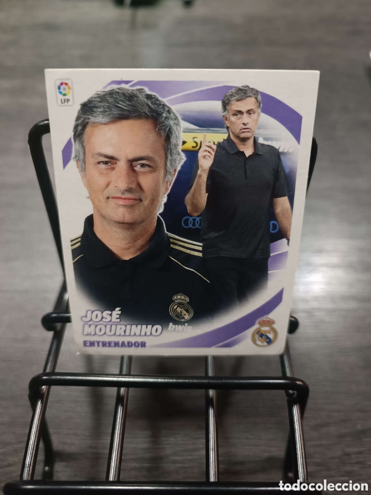 Cromos de F&uacute;tbol: 2012 2013 Liga Este Entrenador Mourinho