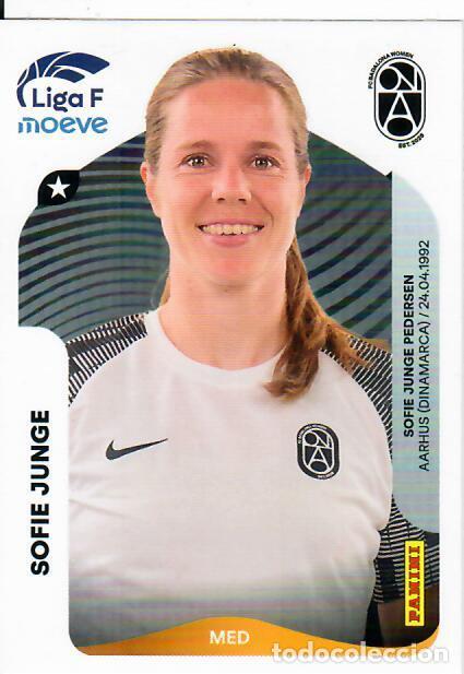 Cromos de F&uacute;tbol: CROMO PANINI LIGA FEMENINA F 2025-26 (25 - 26) - N&ordm; 75 - SOFIE JUNGE - BADALONA
