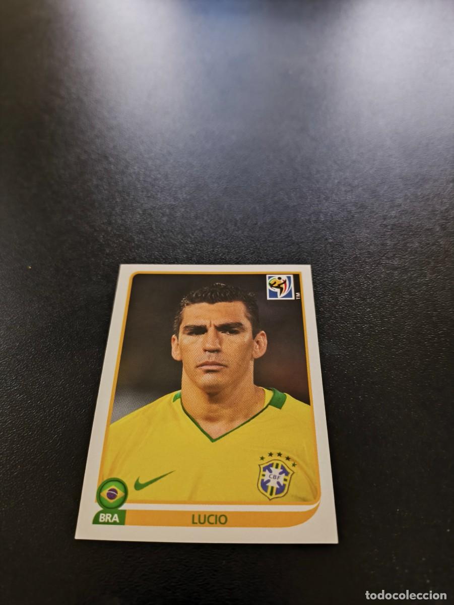 Cromos de F&uacute;tbol: 489 Lucio TEAM BRASIL BRAZIL SIN PEGAR PANINI FIFA WORLD CUP MUNDIAL SUDAFRICA 2010