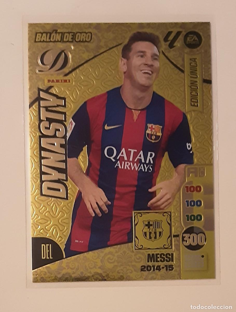 Cromos de F&uacute;tbol: Messi dinasty adrenalyn xl 24 25 edici&oacute;n unica
