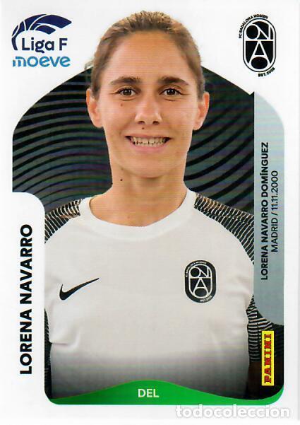 Cromos de F&uacute;tbol: CROMO PANINI LIGA FEMENINA F 2025-26 (25 - 26) - N&ordm; 79 B - LORENA NAVARRO - BADALONA