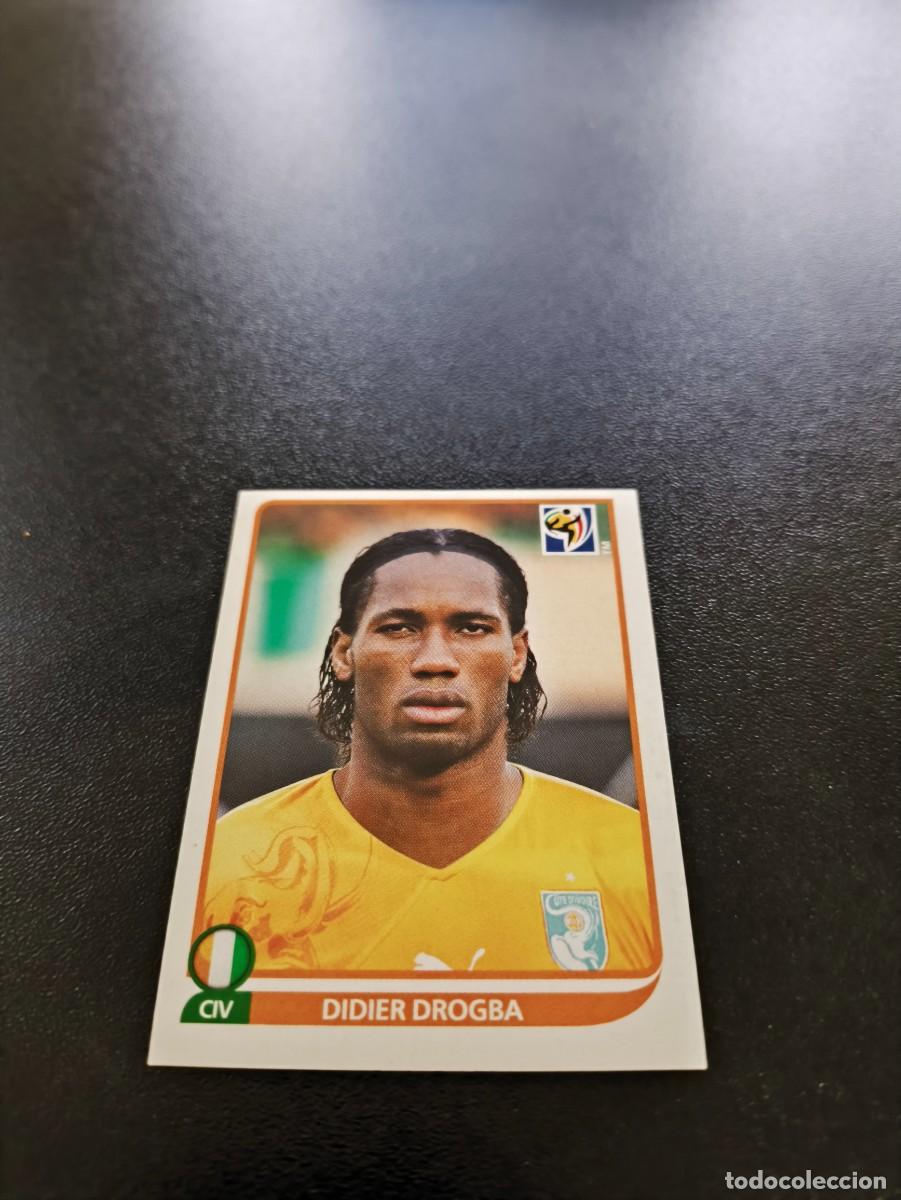 Cromos de F&uacute;tbol: 542 Didier Drogba COSTA DE MARFIL SIN PEGAR PANINI FIFA WORLD CUP MUNDIAL SUDAFRICA 2010