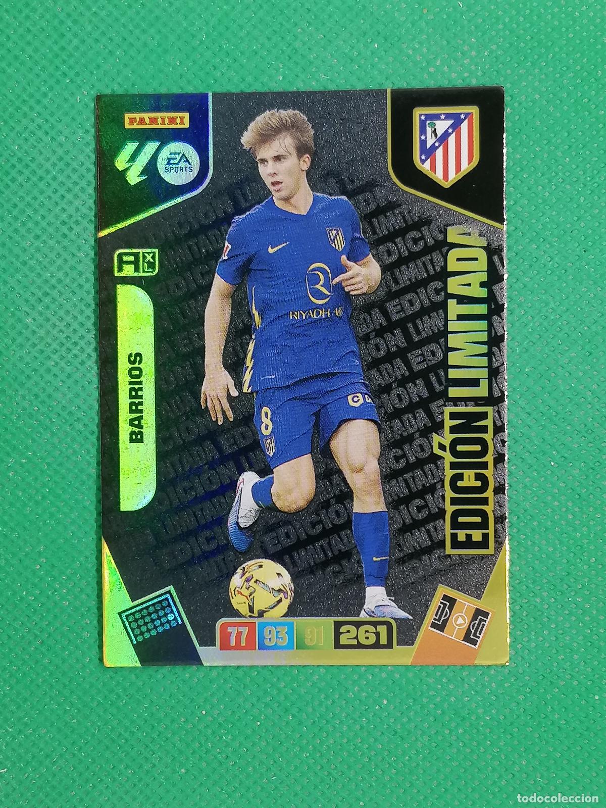 Cromos de F&uacute;tbol: BARRIOS ATLETICO DE MADRID EDICION LIMITADA ⚽ PANINI ADRENALYN 2025 2026 25 26 ⚽