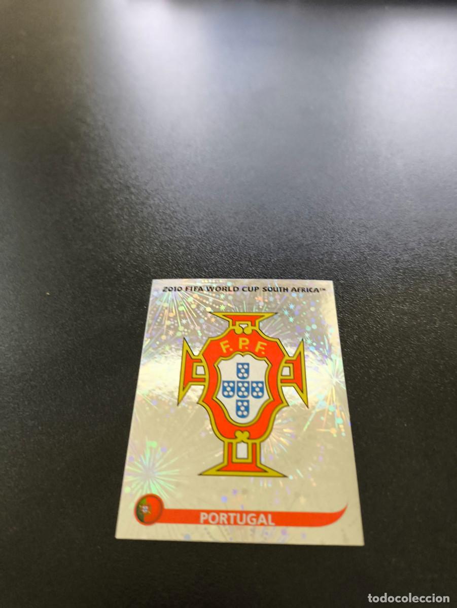 Cromos de F&uacute;tbol: 544 ESCUDO EMBLEMA PORTUGAL SIN PEGAR PANINI FIFA WORLD CUP MUNDIAL SUDAFRICA 2010