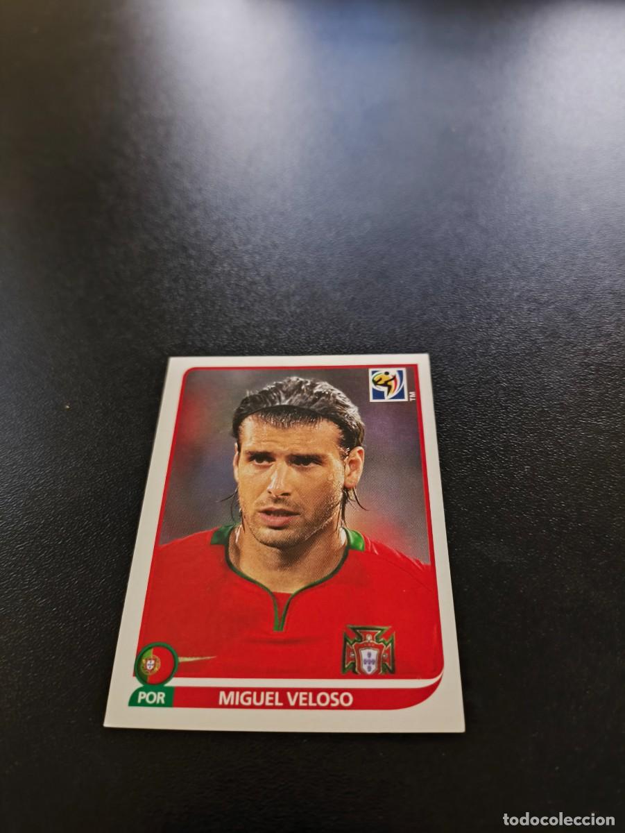 Cromos de F&uacute;tbol: 555 Miguel Veloso PORTUGAL SIN PEGAR PANINI FIFA WORLD CUP MUNDIAL SUDAFRICA 2010