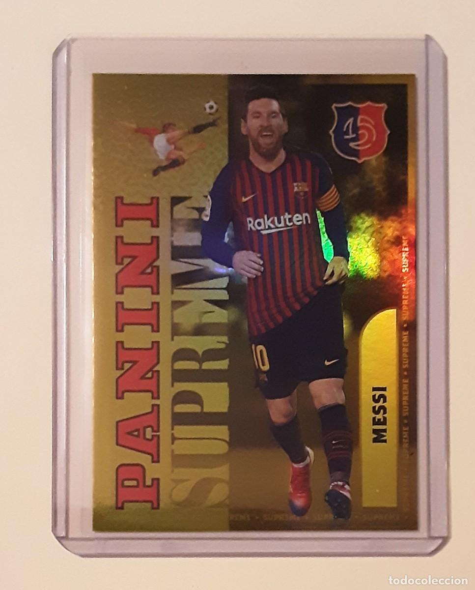 Cromos de Futebol: Messi panini supreme