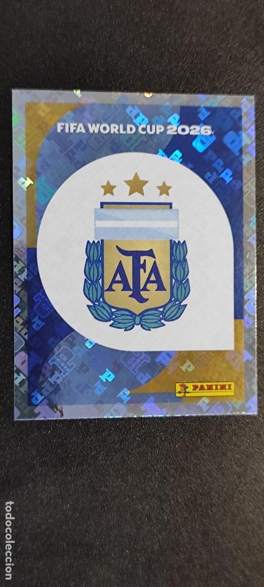 Cromos de Futebol: FIFA WORLD CUP 2026 STICKER ESCUDO ARGENTINA # ARG1 PANINI